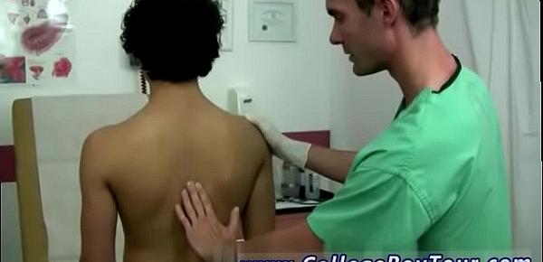  Young boy examined by female doctor gay sex video His sighing became